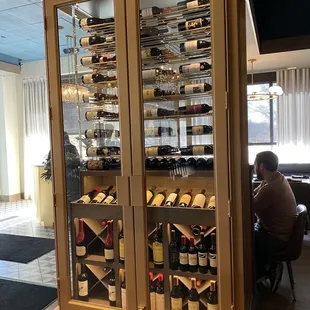 Beautiful wine display