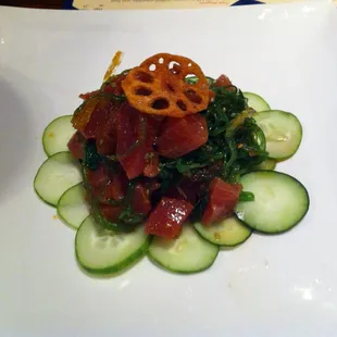 Spicy Tuna Seaweed Salad