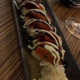 Crispy Rice Spicy Salmon