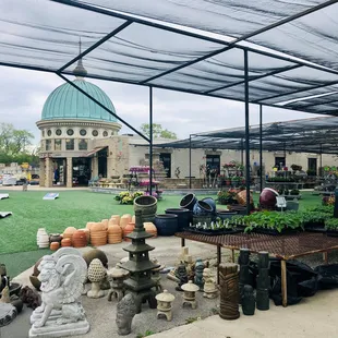 View from Landscaping/plants for sale section
