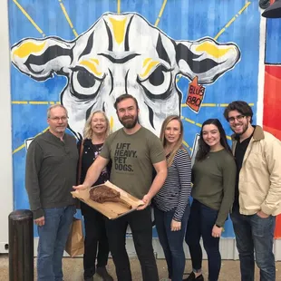 DFW's largest Tomahawk Beef Ribs at Blu's Barbeque - smoked to perfection.