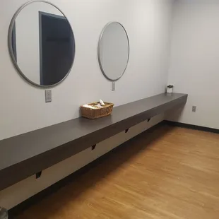 Dressing area