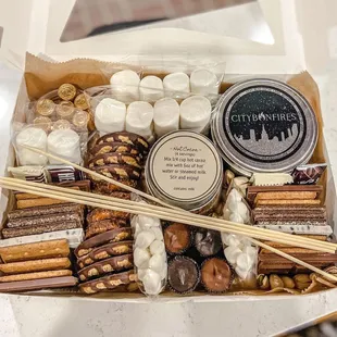 a box of sweets
