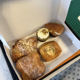 Variety of baked goods