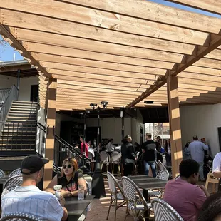 Outdoor seating