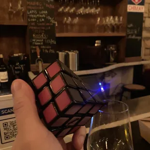 Bartender gave me a gift