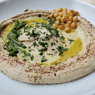 The hummus is ridiculously smooth and creamy