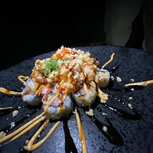 Scallop Volcano Roll