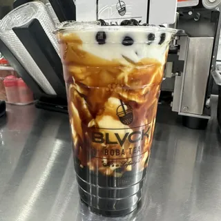 2. BLVCK Boba Latte