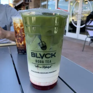 10. Uji Matcha Strawberry Latte