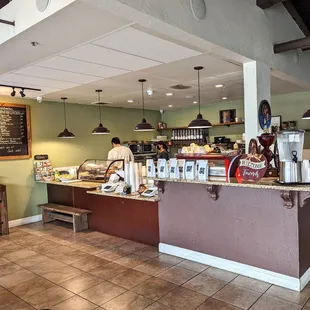 Bar area