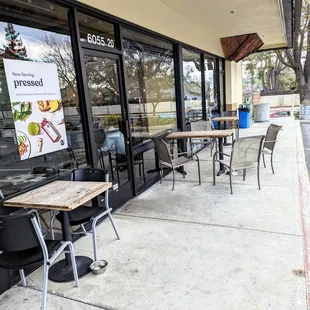 Outside patio