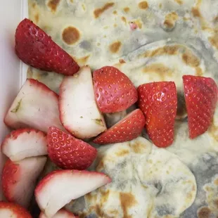 Strawberry  nutella  crepe 10/22/21