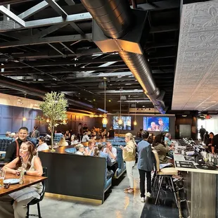 Main dining room at BLVD Grille