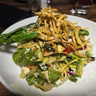 Herb-Crusted Salmon Salad