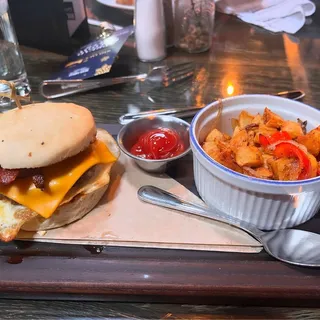 Breakfast Biscuit Sandwich