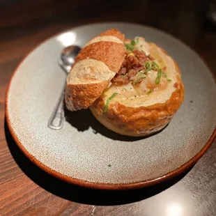 New England Chowder Bread Bowl
