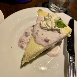 Blueberry Limoncello Cheesecake