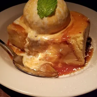 White Chocolate Bread Pudding
