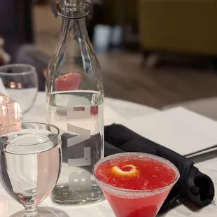 Raspberry Lemon Drop Martini