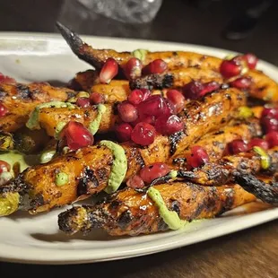 Roasted carrots that tasted like Morocco