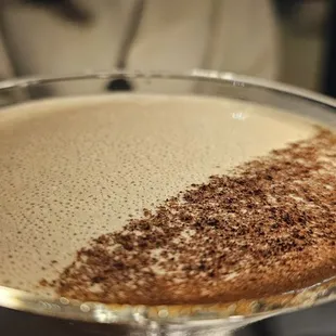 Espresso martini. One of my wifes favorite since she tries it everywhere we go