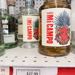 At the liquor store down the street.
