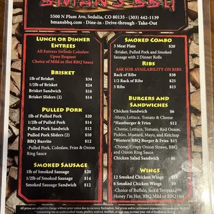 Menus 4/6/24
