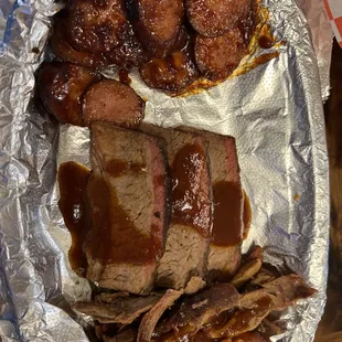3 meat combo plate