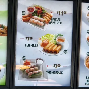 menu, sushi and sashimi