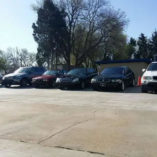 A few of the vehicles we work on