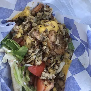 Chicken Cheesesteak Wrap