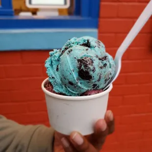 Cookie Monster and Raven scoops