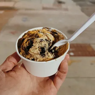 Vegan pumpkin oreo