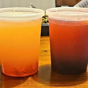 Strawberry Lemonade and Blueberry Lemonade