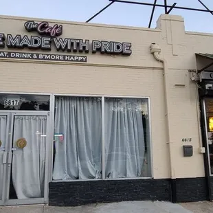 Current establishment to right. New addition to the left!! Can't wait!!