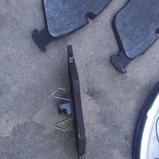 Brake pads they showed me said to be off my vehicle. Again from another vehicle.