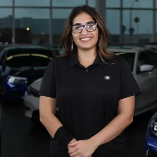 Brittany Saucedo has been with us since the purchase by Principle Auto. She has been promoted from receptionist to Parts Associate.