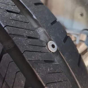 A third nail in my tire in about 6 or 7 years.