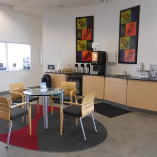 Craving a snack? a drink? Help yourself to our goodies we have set out for you.