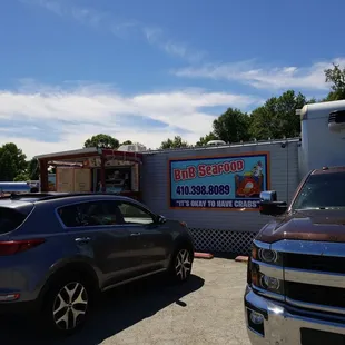 Food truck fantastic seafood!