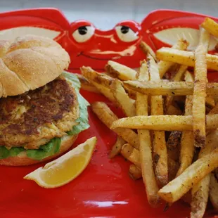Crab Cake Sandwich