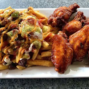 Loaded Surf N Turf Fries
Jamaican Jerk Wings