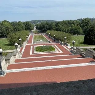 View from the gorgeous Kentucky State Capitol.