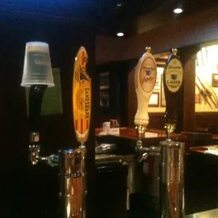 Fair draft selection. They normally have Guinness. But it is very cold beer.