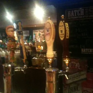 Taps. No, not the goodnight ones. The "Pull one and have a brew" ones.