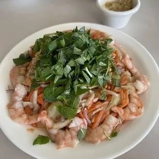 Beef & Shrimp Salad
