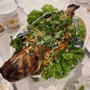 Grilled Crispy Catfish