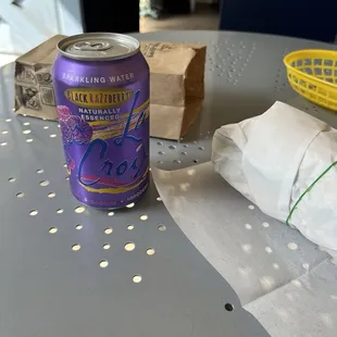 La Croix, sodas, San Pellegrino, coffee, and Thai tea.