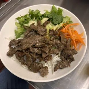Lemongrass beef vermicelli